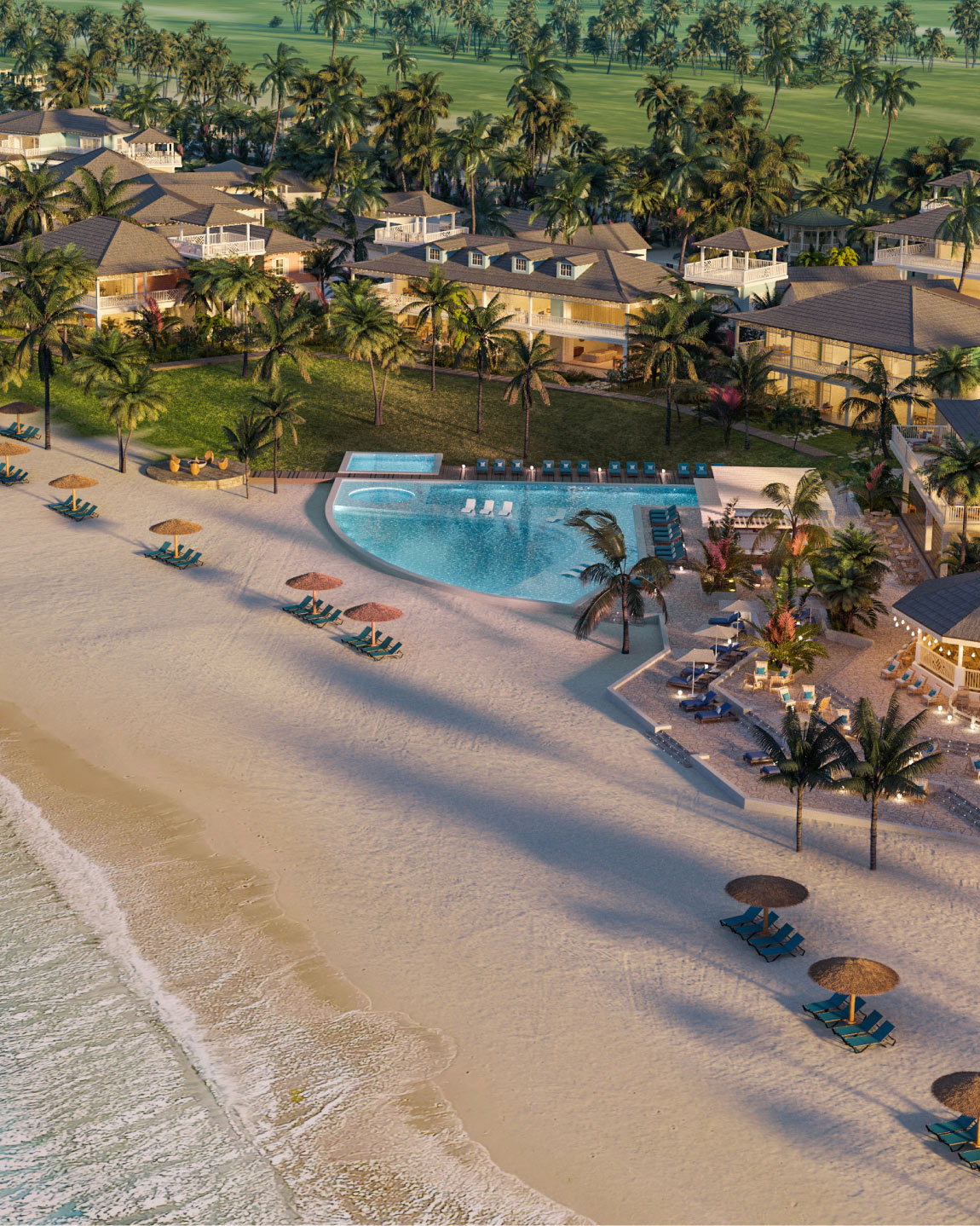 Rendering of The Bay Club at The Abaco Club
