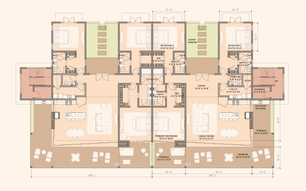 The entry level 3 bedroom floorplan